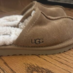 UGG Kids Tan Slippers
